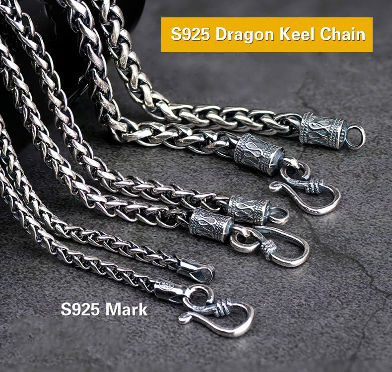 DRAGON CHAIN - STERLING SILVER