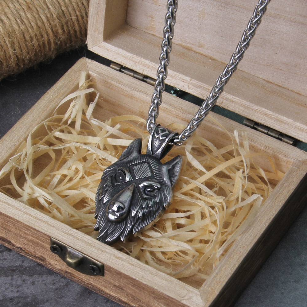 WOLF FOCUS CHAIN - STAINLESS STEEL