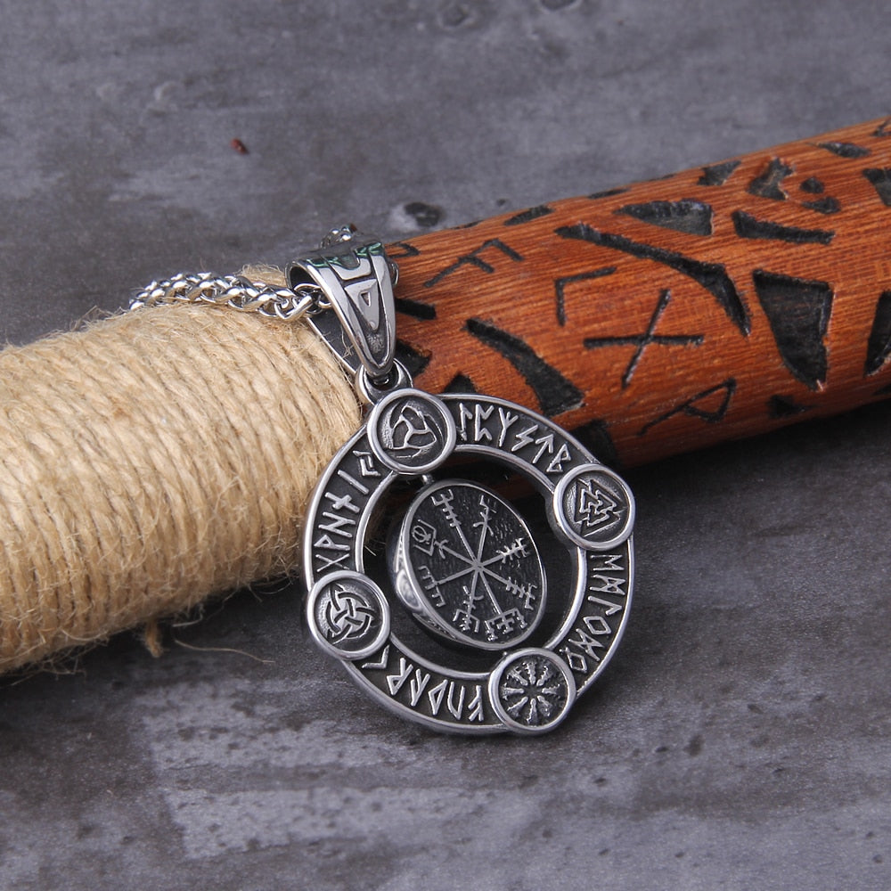 VEGVSVIR WYRD NECKLACE - STAINLESS STEEL