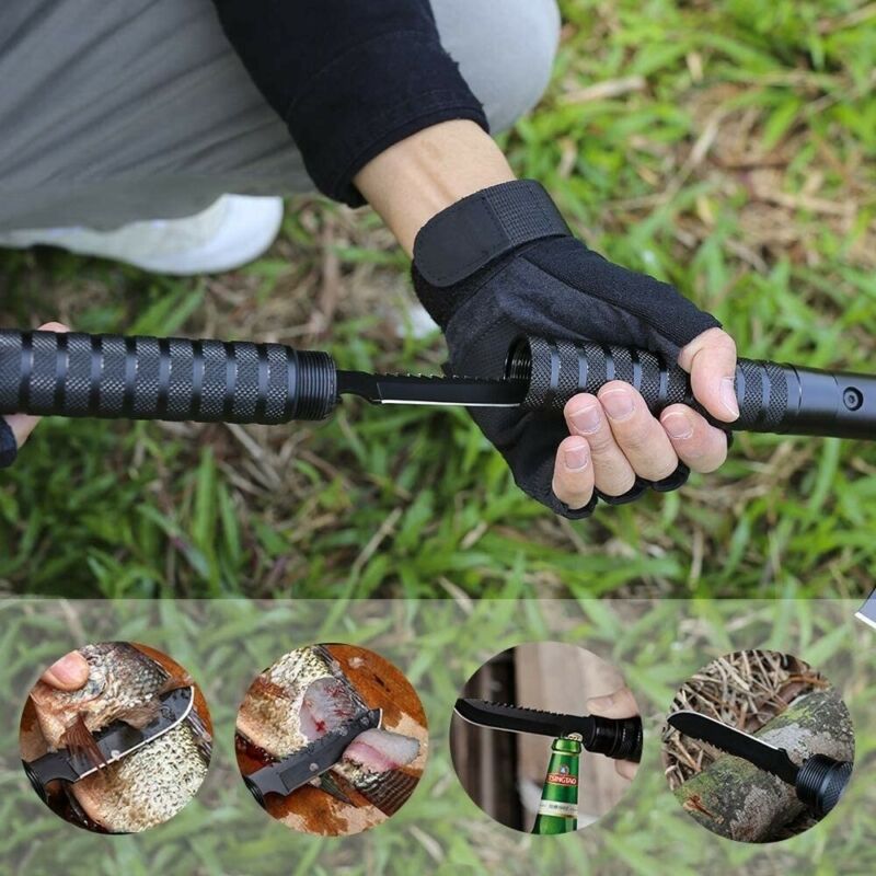 NIGHTHAWK EMERGENCY FOLDABLE AXE KIT - STEEL