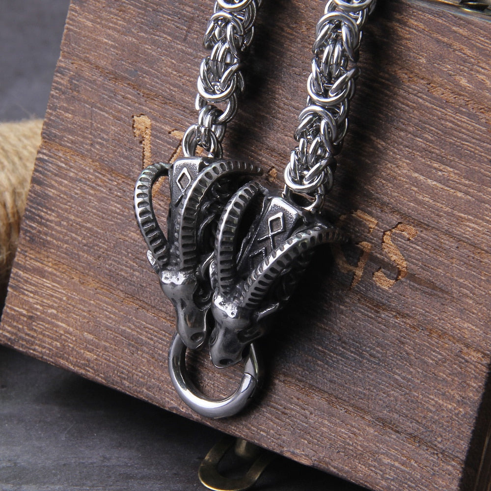 HEIÐRÚN PENDANT - STAINLESS STEEL