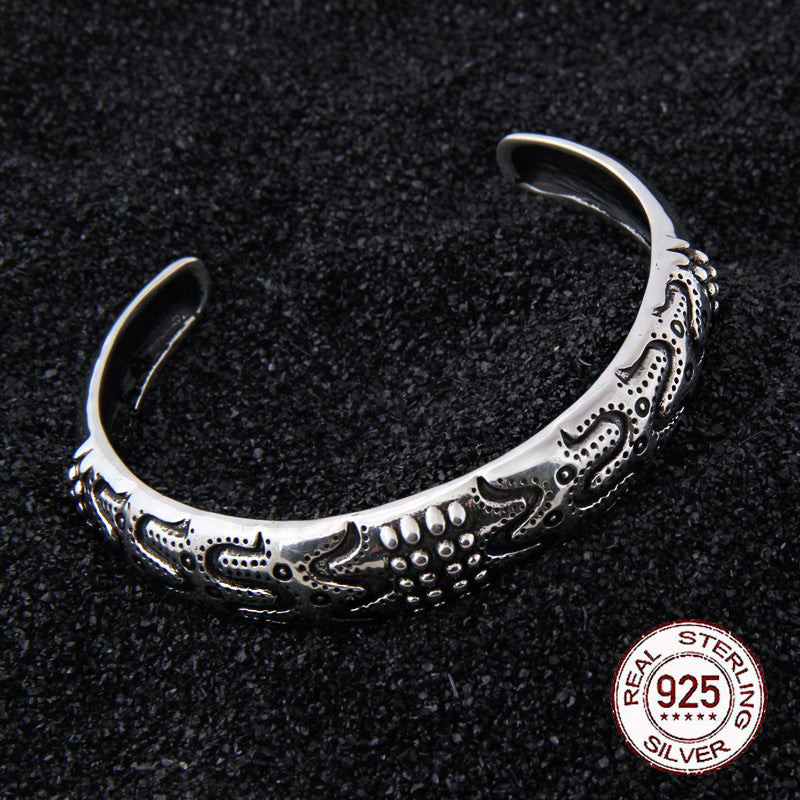 BRAKA BANGLE - STERLING SILVER