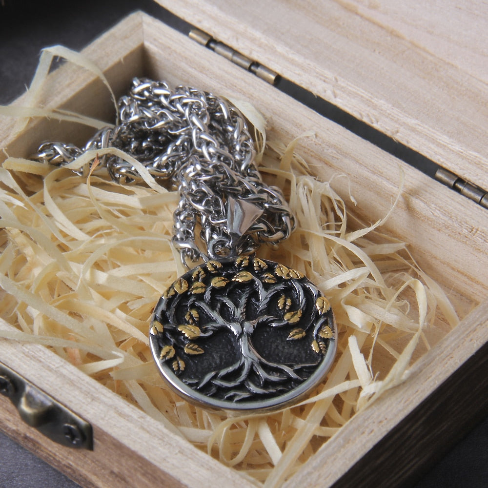 YGGDRASIL AMULET - STAINLESS STEEL (VARIANT)