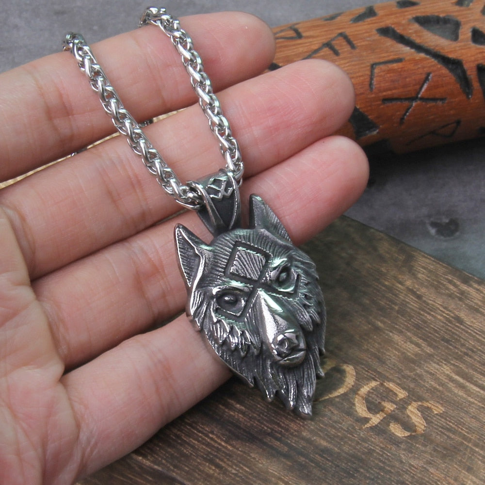 WOLF FOCUS CHAIN - STAINLESS STEEL