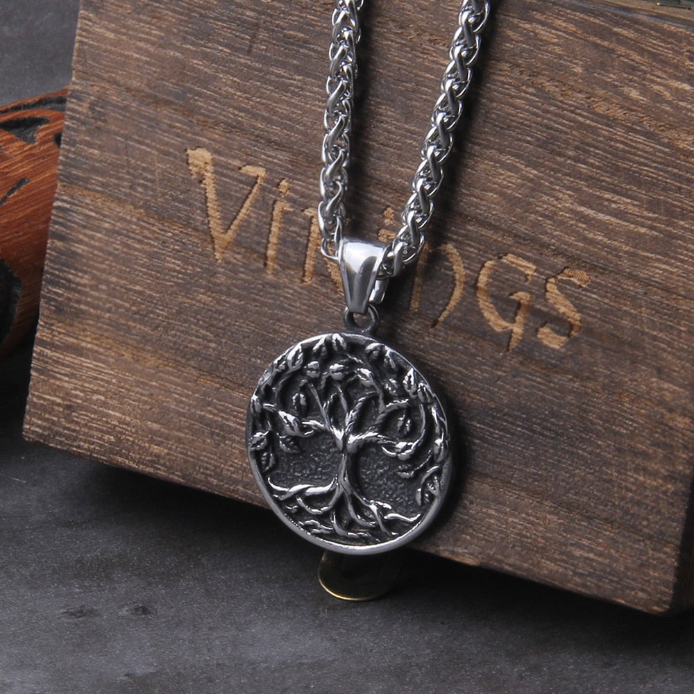 YGGDRASIL AMULET - STAINLESS STEEL (VARIANT)