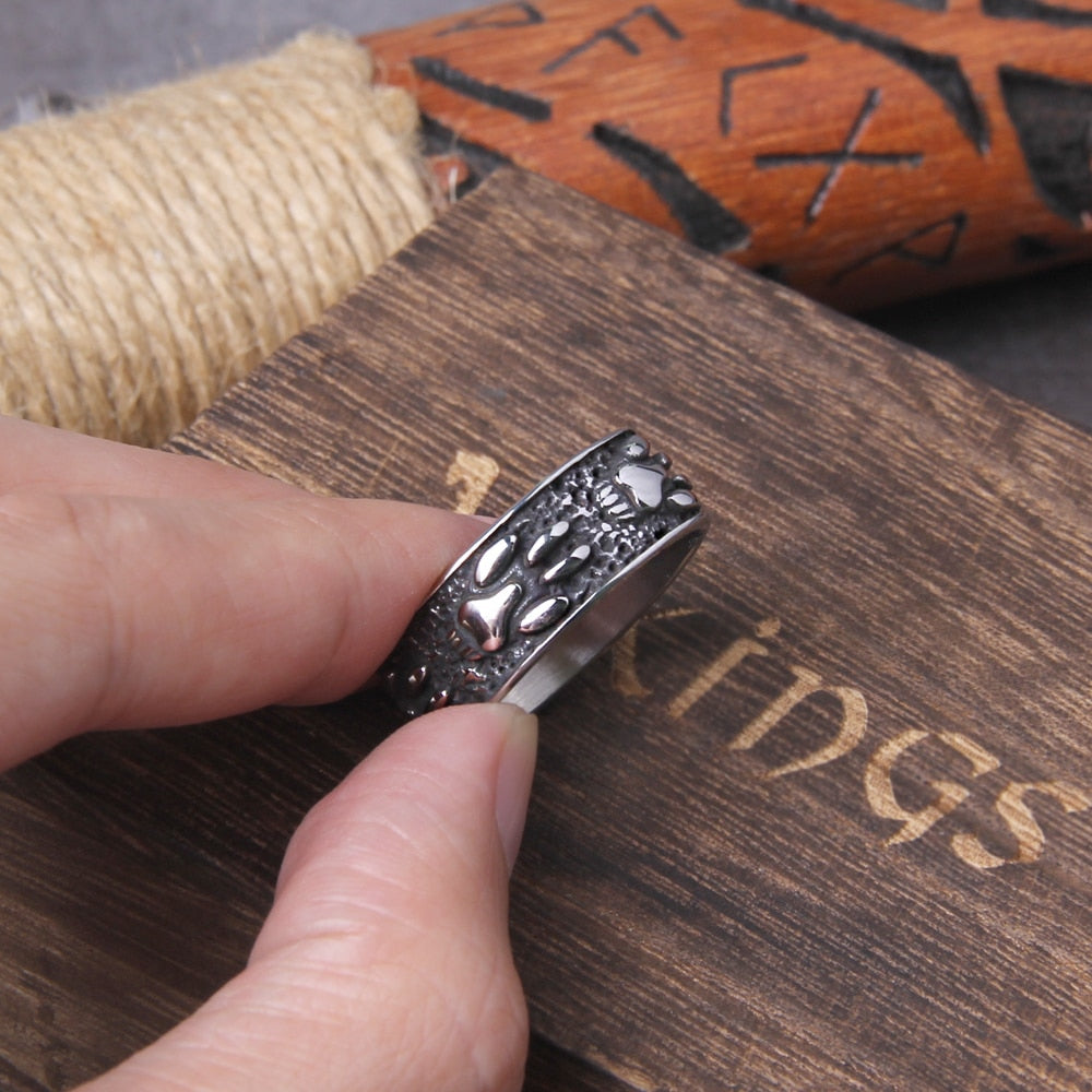BJORN IMPRINT RING - STAINLESS STEEL