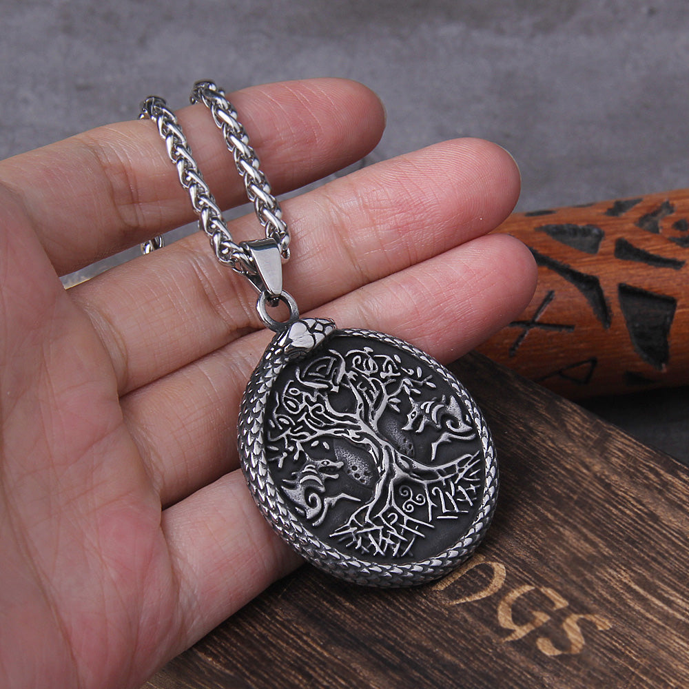 END OF DAYS NECKLACE - STAINLESS STEEL