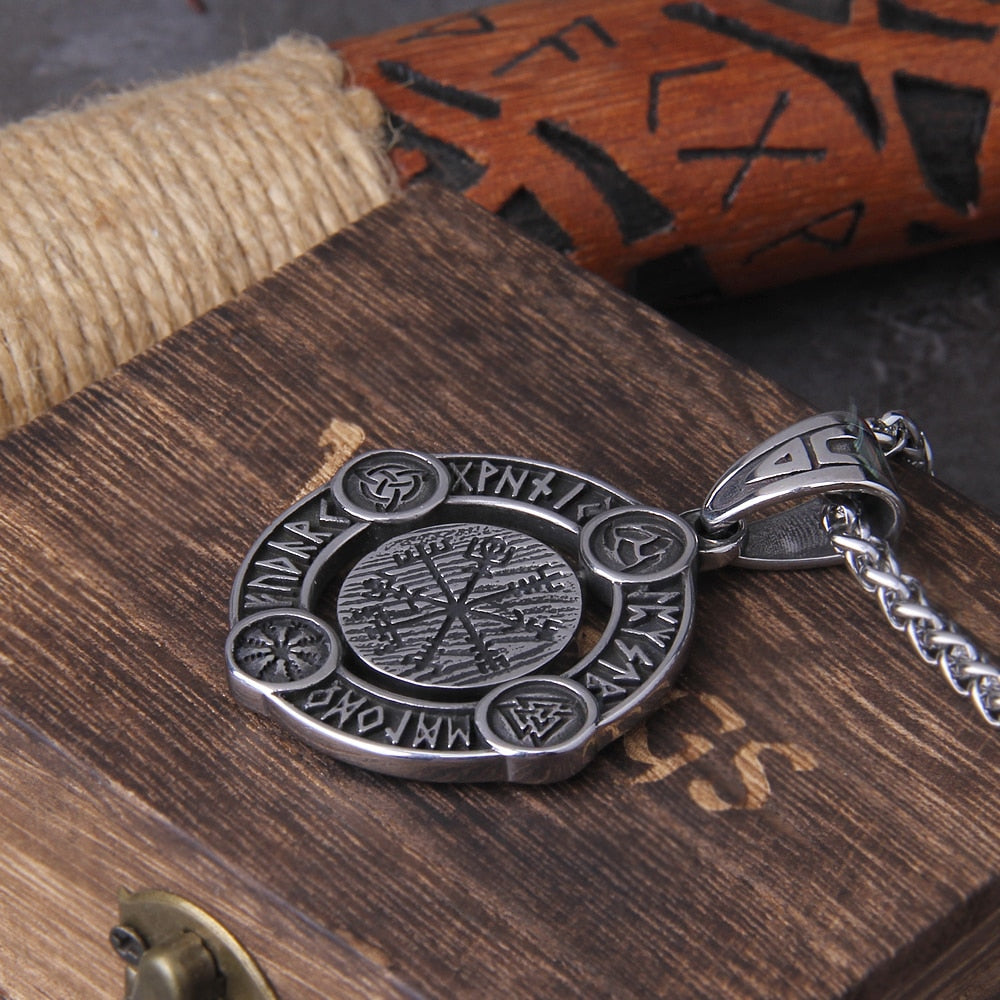 VEGVSVIR WYRD NECKLACE - STAINLESS STEEL