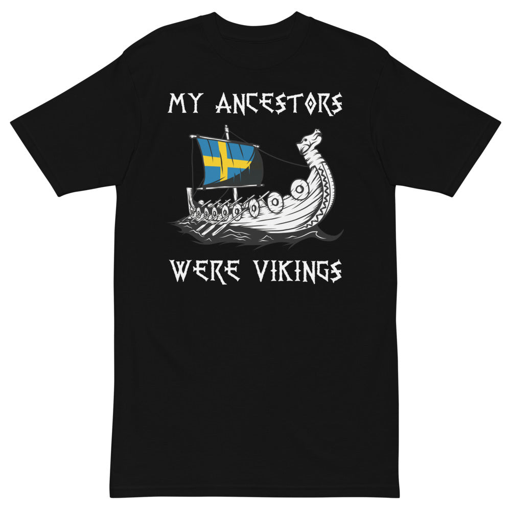 MY ANCESTORS WERE VIKINGS HEAVYWEIGHT TEE