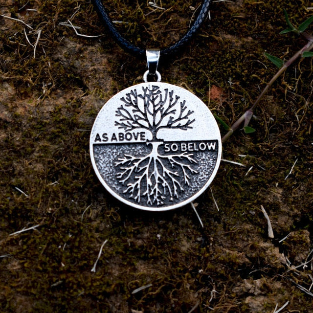 TREE OF LIFE VARIANTS  PENDANT- MOON RITUAL - Forged in Valhalla