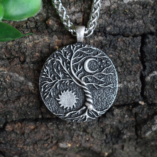 TREE OF LIFE VARIANTS PENDANT- MOON RITUAL - Forged in Valhalla
