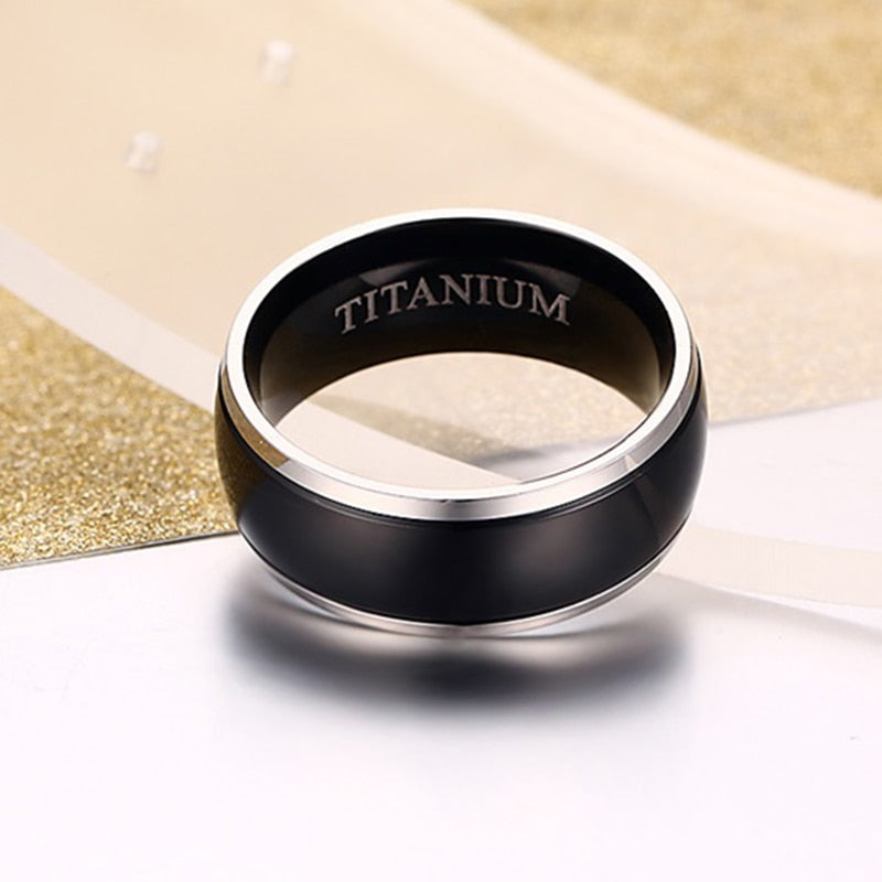 TITANIUM NORSE CELTIC KNOT RING - Forged in Valhalla