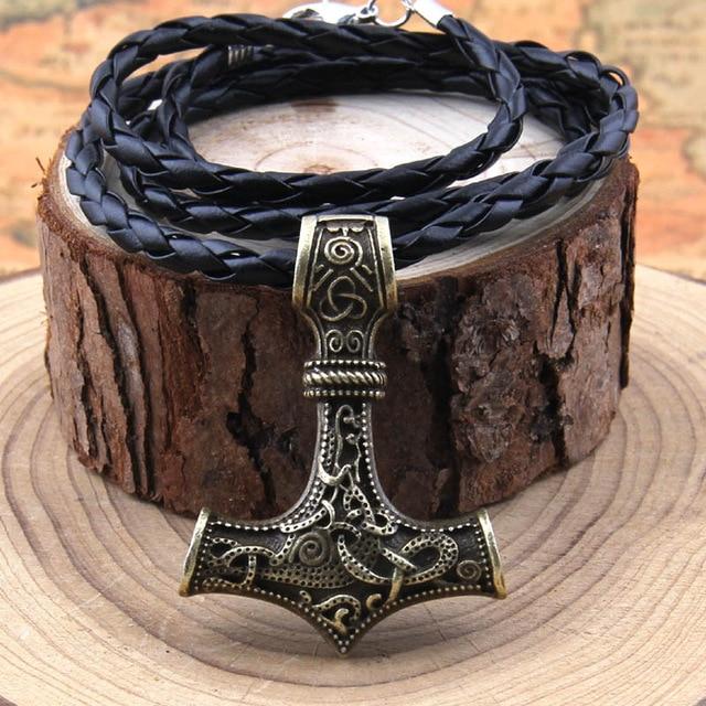 ORNAMENTAL THOR'S HOARD MJÖLNIR - STAINLESS STEEL - Forged in Valhalla
