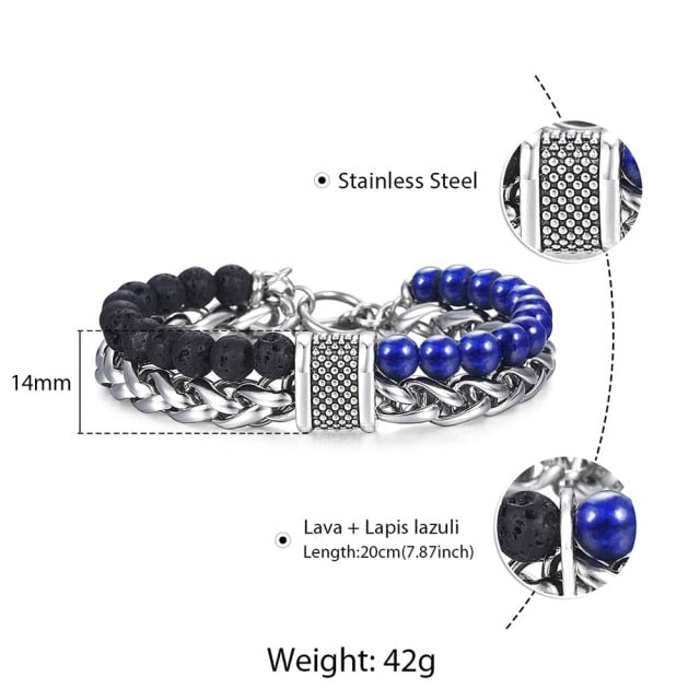 DUALITY BEADS - STAINLESS STEEL VARIETY