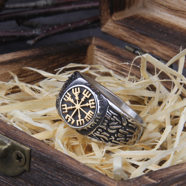 FENRIRS PATH RING - STAINLESS STEEL