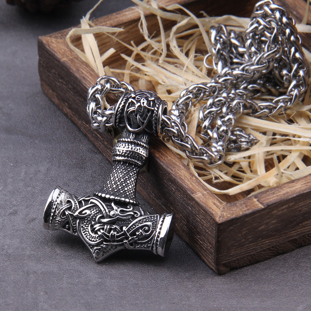 MJÖLNIR - STAINLESS STEEL - Forged in Valhalla