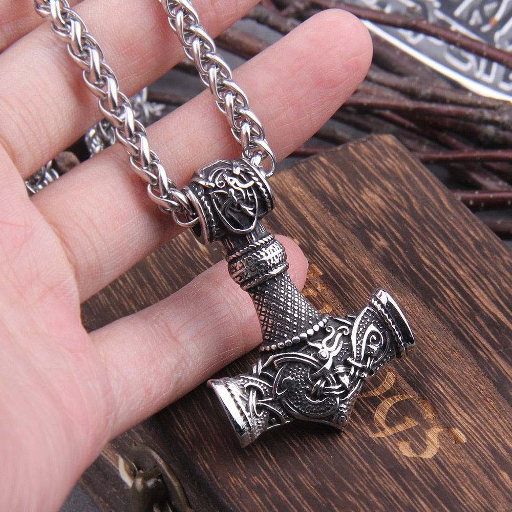 MJÖLNIR - STAINLESS STEEL - Forged in Valhalla