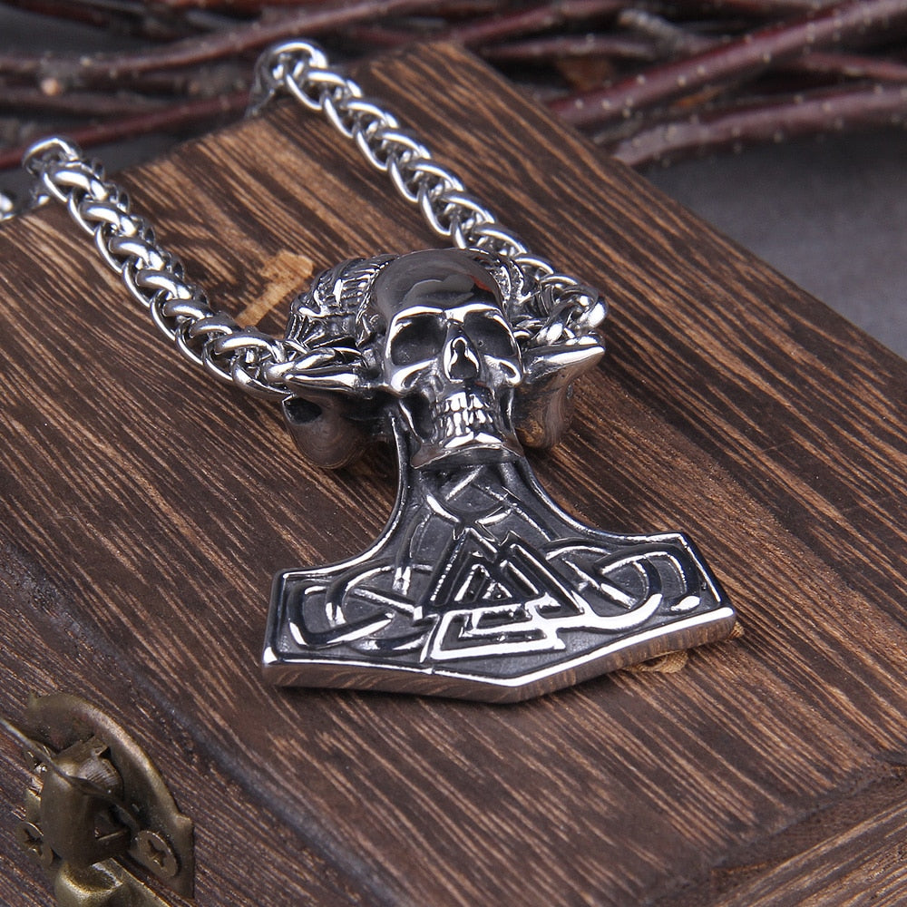THE PENDANT OF THE SLAIN- STAINLESS STEEL - Forged in Valhalla