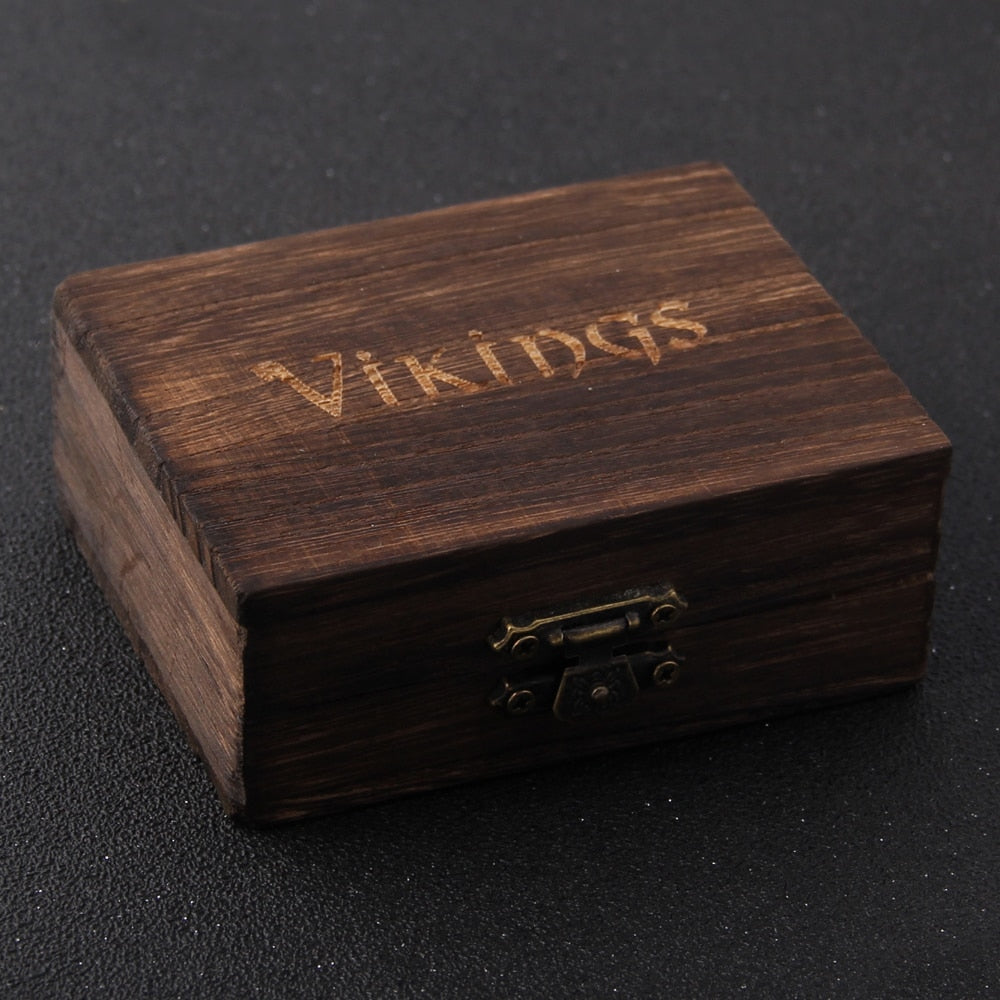 RUNIC VIKING RAVENS AMULET- STAINLESS STEEL - Forged in Valhalla