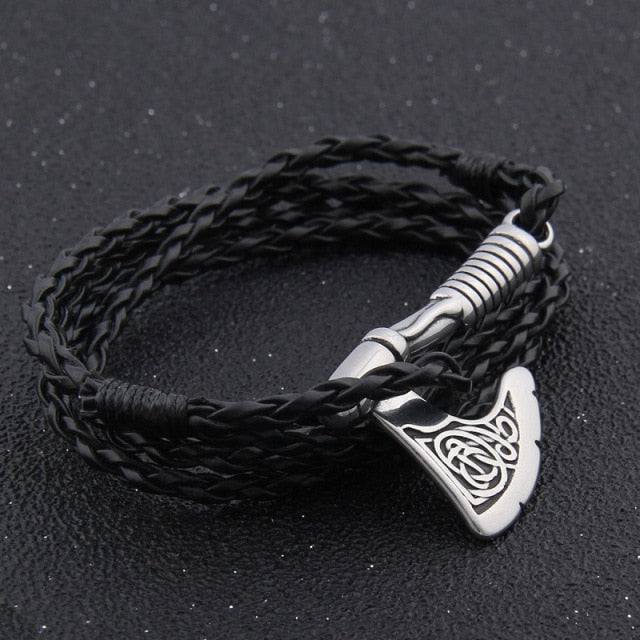 MULTIPLE VIKING STYLED BERZERKER AXE BRACELETS- STAINLESS STEEL - Forged in Valhalla