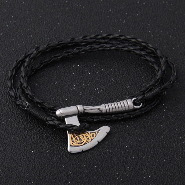 MULTIPLE VIKING STYLED BERZERKER AXE BRACELETS- STAINLESS STEEL - Forged in Valhalla