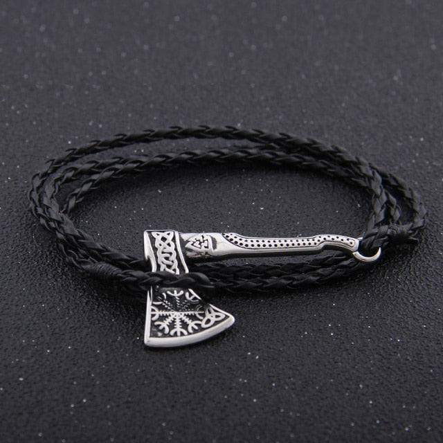 MULTIPLE VIKING STYLED BERZERKER AXE BRACELETS- STAINLESS STEEL - Forged in Valhalla