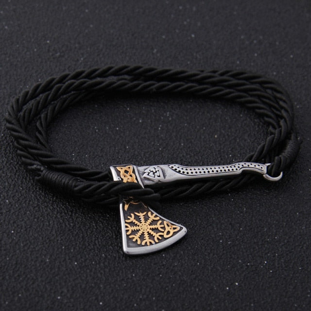 MULTIPLE VIKING STYLED BERZERKER AXE BRACELETS- STAINLESS STEEL - Forged in Valhalla