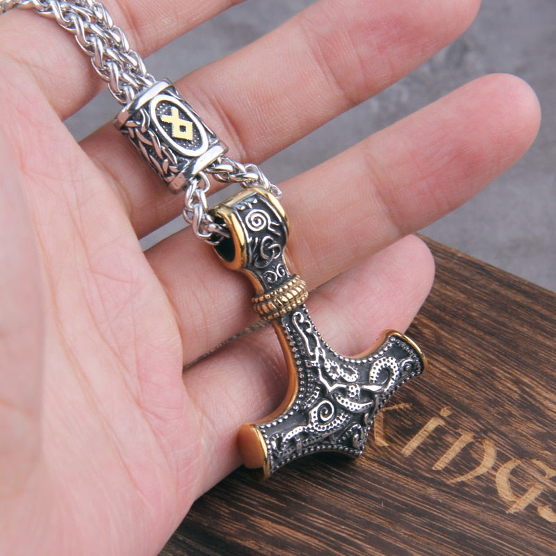 ROYAL RUNIC HAMMER- STAINLESS STEEL