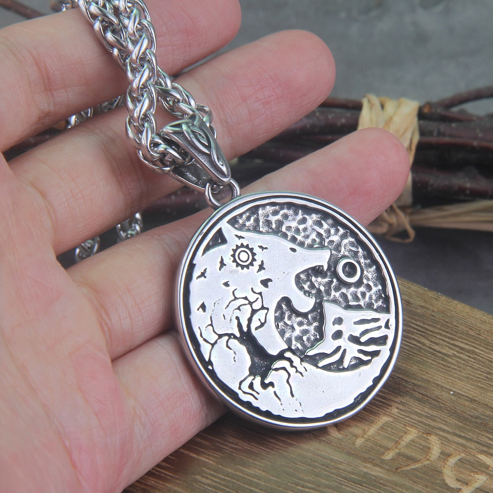 SUNEATER WOLF- STAINLESS STEEL
