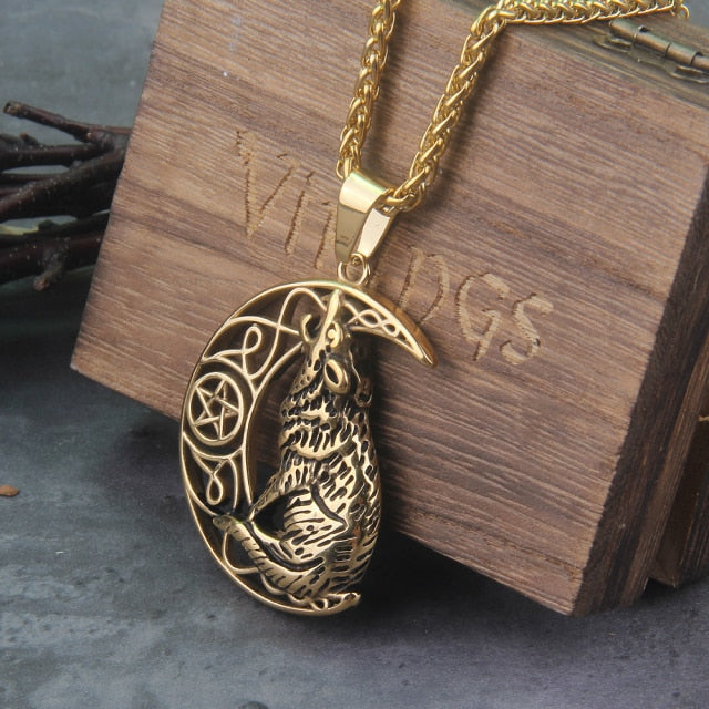 MOONRAKER NECKLACE - STAINLESS STEEL