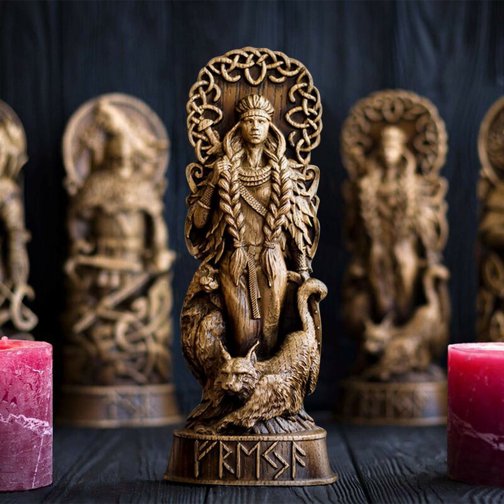 NORSE GODS SCULPTURE - VARIOUS