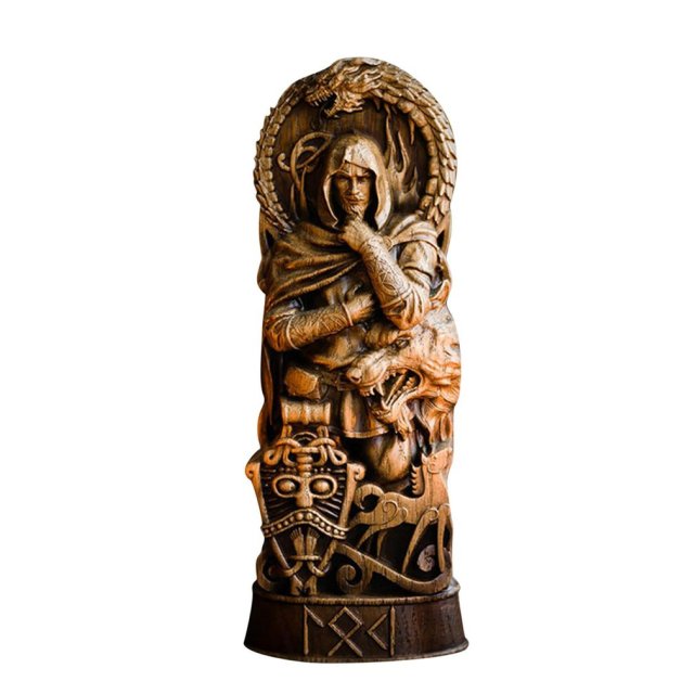 NORSE GODS SCULPTURE - VARIOUS