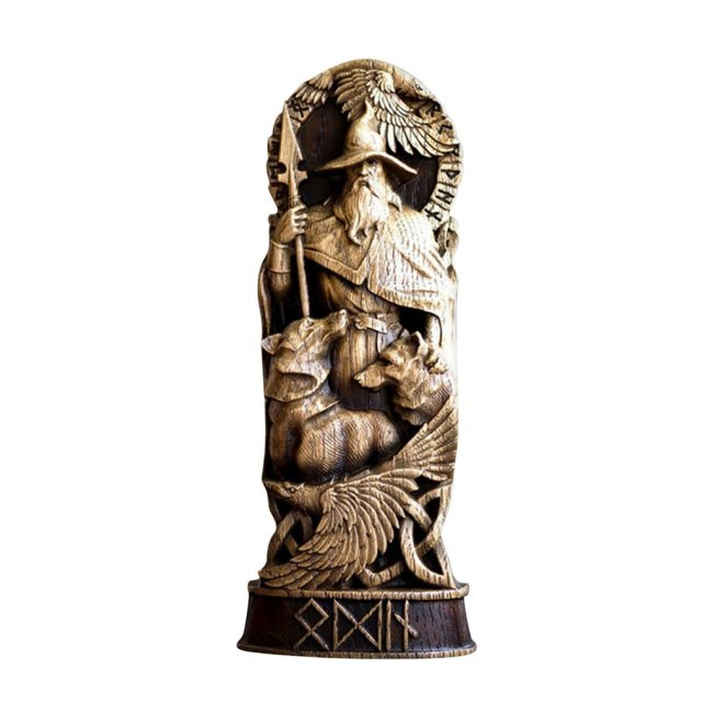 NORSE GODS SCULPTURE - VARIOUS