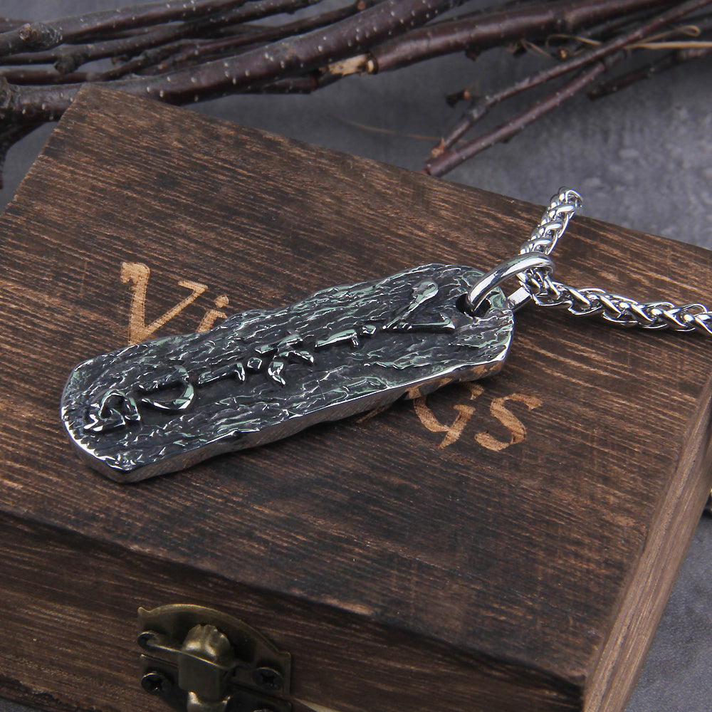 THE VIKING NAME -STAINLESS STEEL
