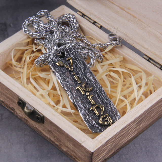 THE VIKING NAME -STAINLESS STEEL