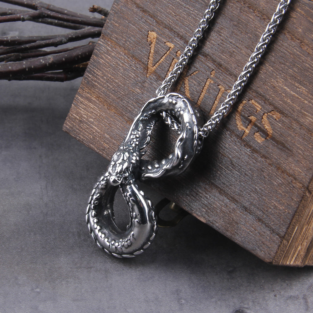 OUROBOROS TWIST- STAINLESS STEEL