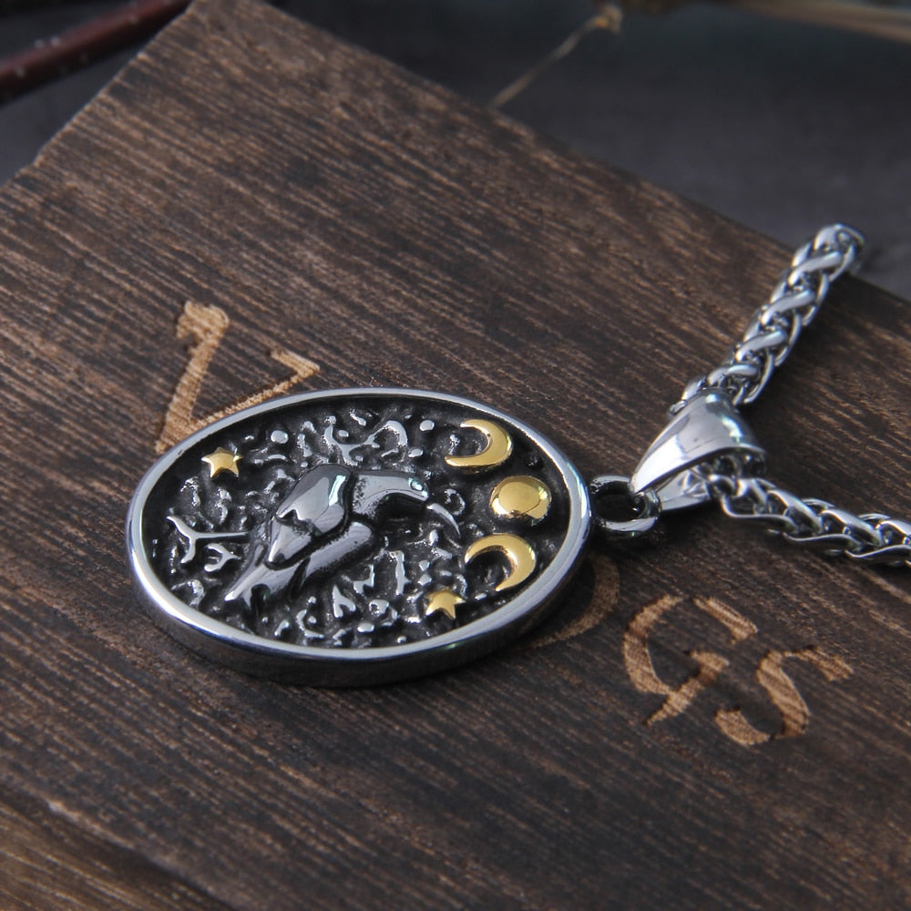 MOON RAVEN - STAINLESS STEEL