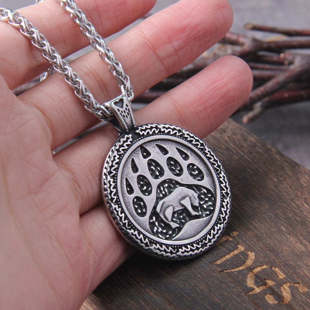 BERSERKER PAW RUNE - STAINLESS STEEL