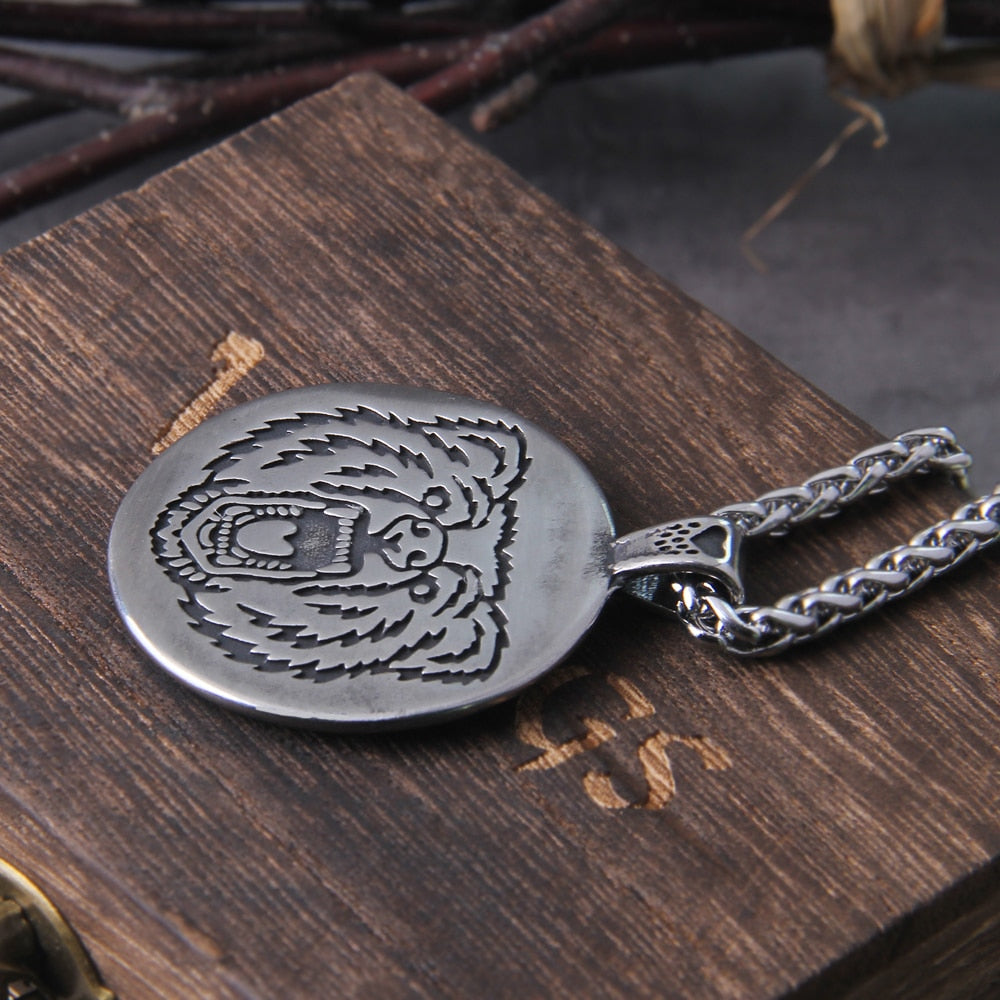 BERSERKER PAW RUNE - STAINLESS STEEL