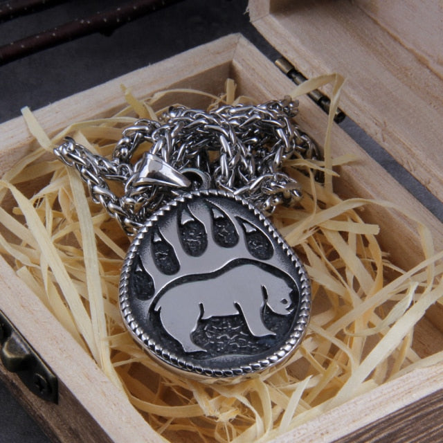 BERSERKER PAW RUNE - STAINLESS STEEL
