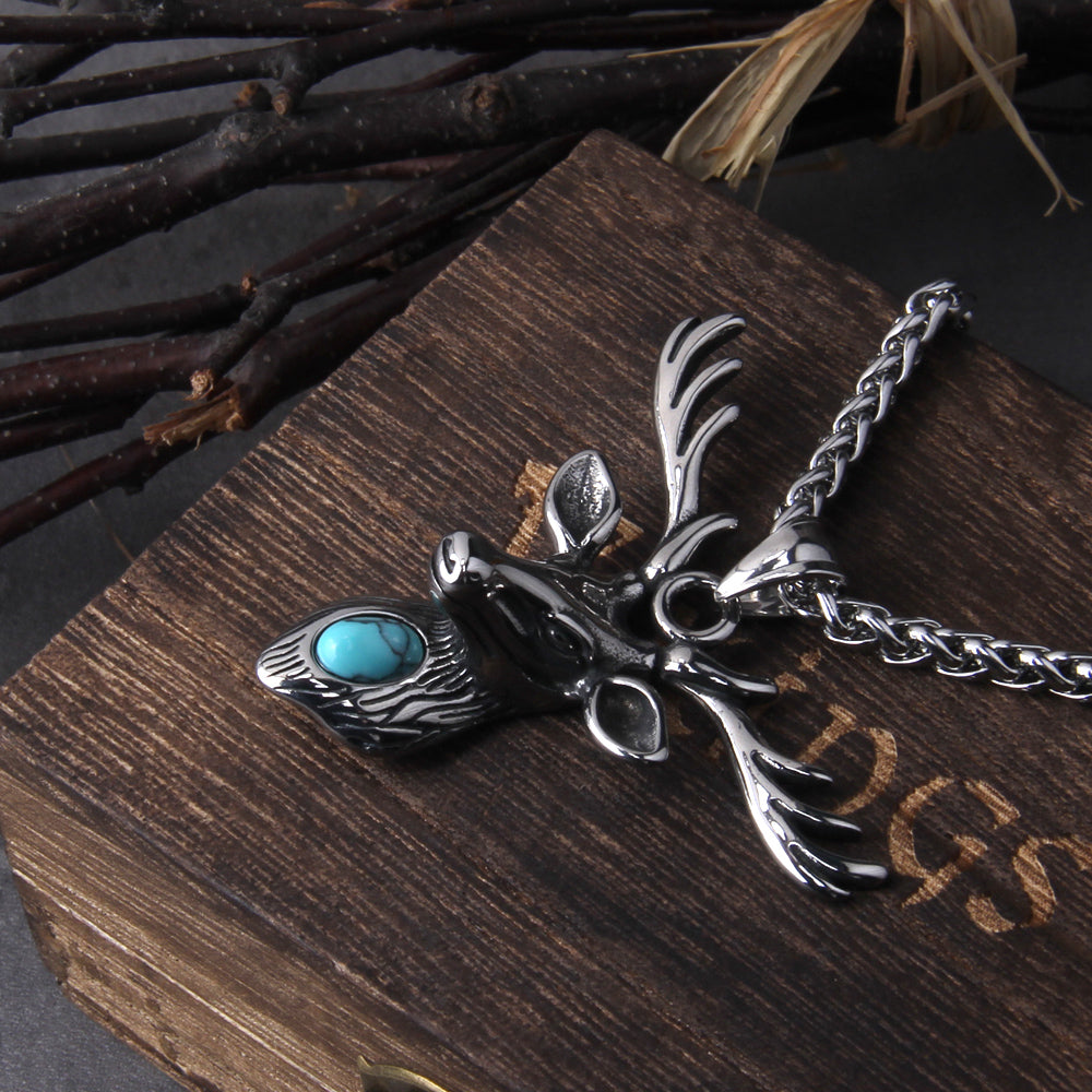 RAUÐR DEER - STAINLESS STEEL