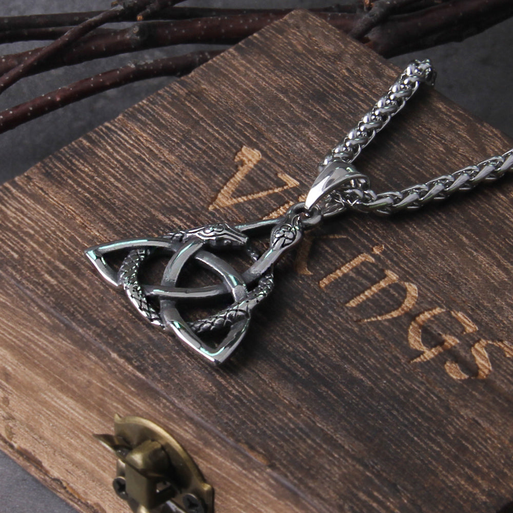 SERPENT KNOT - STAINLESS STEEL