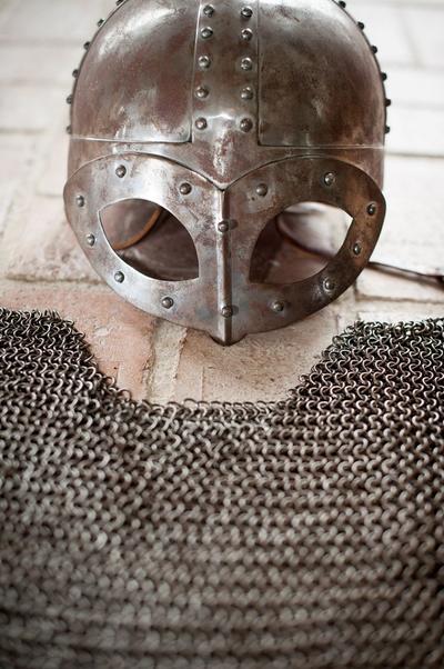 Viking helmets