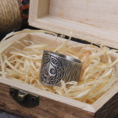 GODDESS OF DEATH HEL RING- STAINLESS STEEL