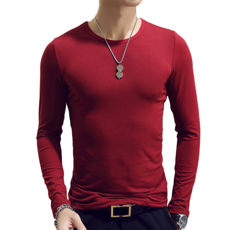 SLIM FIT LONG SLEEVE - POLYESTER