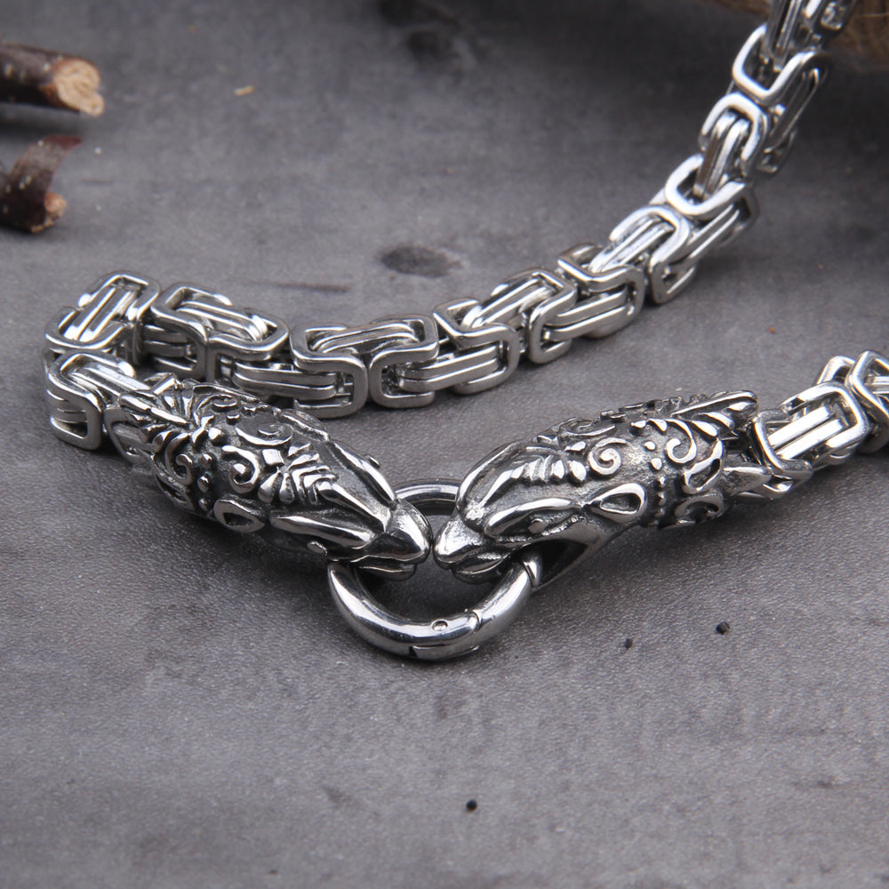 HEIÐRÚN PENDANT - STAINLESS STEEL