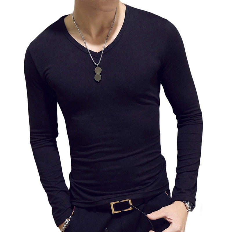 SLIM FIT LONG SLEEVE - POLYESTER