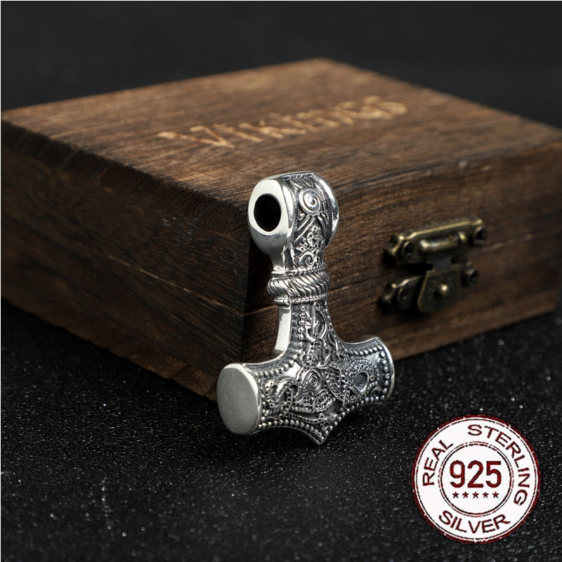 ENLIGHTENED HAMMER - STERLING SILVER