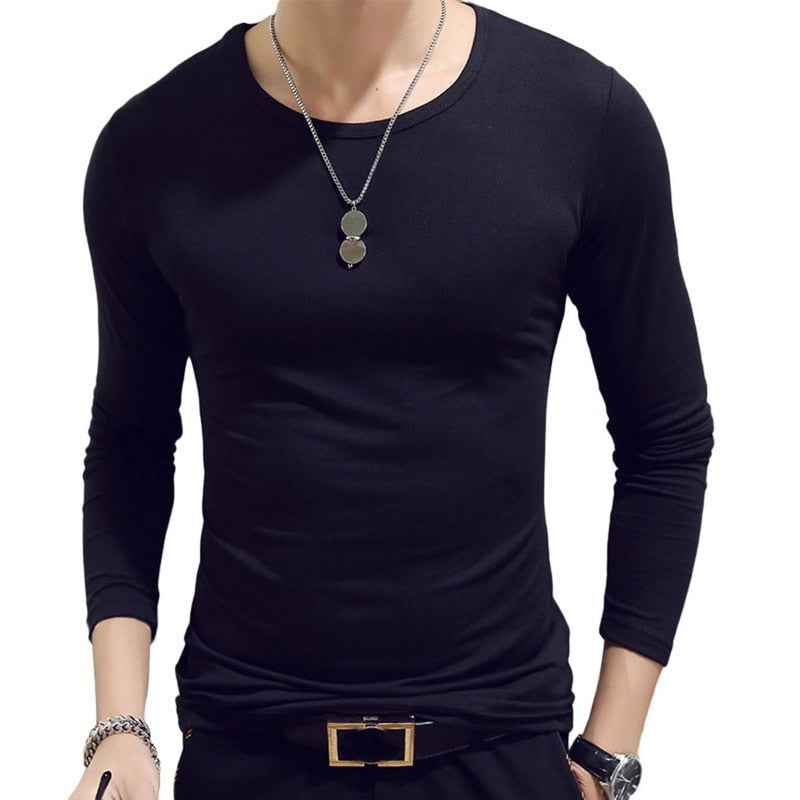 SLIM FIT LONG SLEEVE - POLYESTER