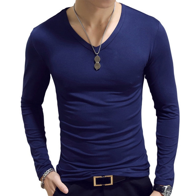 SLIM FIT LONG SLEEVE - POLYESTER